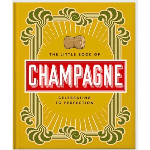 Inne Knjiga QeeBoo The Little Book of Champagne, Orange Hippo!, English