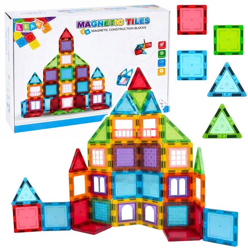  Magnetni blokovi 3D u šarenim bojama - 45 elemenata Cene