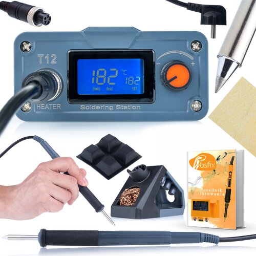 Rosfix T12 ORANGE AKBASH OLED SPAJKALNA POSTAJA T12OAO ELEKTRIČNA SERIJA PRO, (21739263) Cene