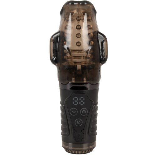 You2Toys Sucking Masturbator with Dual Vibration Black Cene