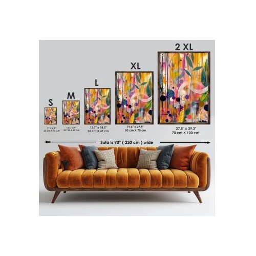 Wallity slika GE217-L, 35x47x3,5 cm Slike