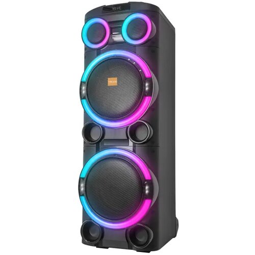 Mikado Zvucnik MD-104KP 200W, 12V 14000mAh USB, Bluetooth, micro SD crni Cene