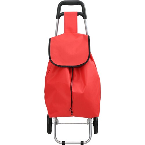 vidaXL Nakupovalni voziček s kolesi Rdeč 35 L, (22094806) Cene