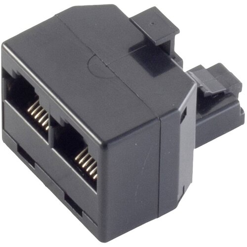 Shiverpeaks Western adapter [1x RJ11 vtič 6p4c - 2x RJ11 vtičnica 6p4c] črna, (20411172) Cene