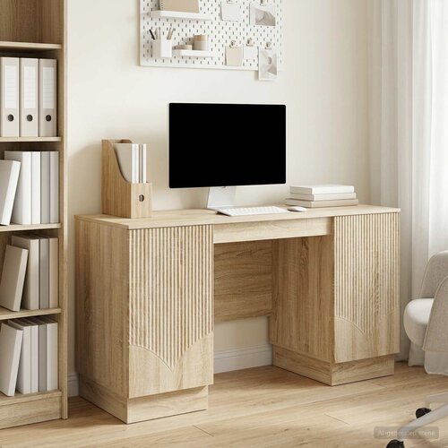  Stol Hrast sonoma 142,5 x 50 x 75 cm Konstruirano drvo Cijene