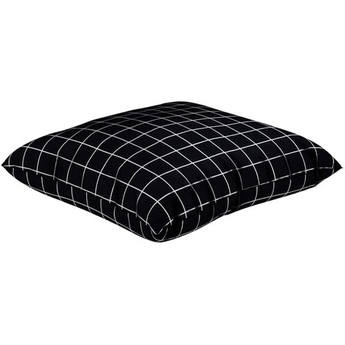  Jastučići za raspr&amp;scaron;enje Kockasto 4 pcs Crna Karirana 40 x 40 cm Slike