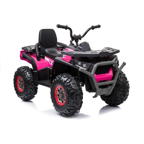 Quad &Scaron;tirikolesnik na akumulator XMX607 4&times;4 - roza/lakiran Cene