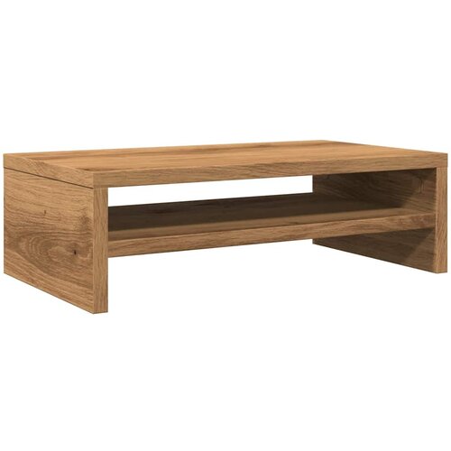 vidaXL Stalak za monitor Artisan hrast 42x24x13 cm izrađeno drvo - Hrast artisan Cijene