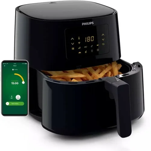 Philips HD9280/90 Airfryer Essential Collection, volumen 6.2 L, Rapid Air, Digital, Wifi, 7 stupnjeva