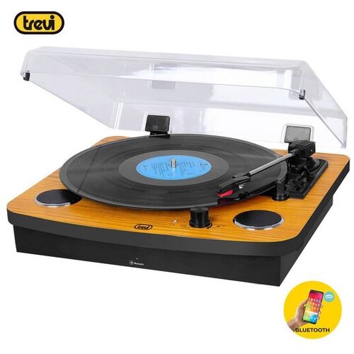 Trevi Prenosni gramofon s tehnologijo Bluetooth TT 1022 BT črno lesen Cene
