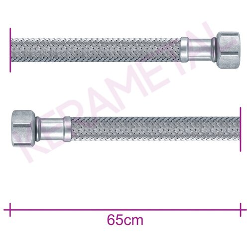 Remer brinoks fx 3/8 3/8 ff x 65 inox Cene