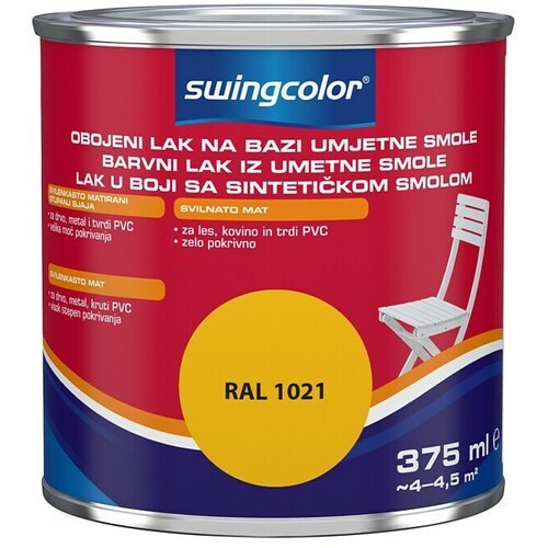 SWINGCOLOR Lak u boji (Boja: Žute boje, 375 ml) Cijene