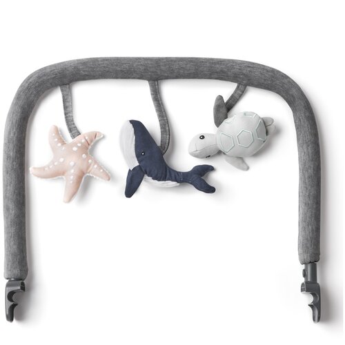 Ergobaby dodatak za ljuljačku Evolve Ocean Wonders luk s igračkama - Charcoal Grey EVLBNCTBOCWNCG Cijene