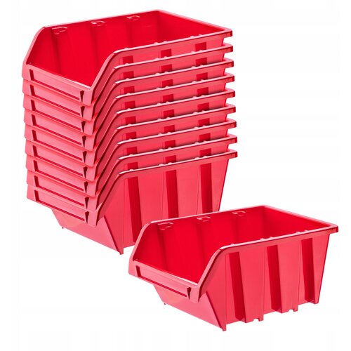 KADAX Delavni&amp;scaron;ki pladnji Skladi&amp;scaron;čni zabojniki Komplet 10 pladnjev Pladenj 230x160 mm, (5000355637) Slike