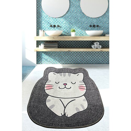 Neko (120 cm) grey bathmat Slike