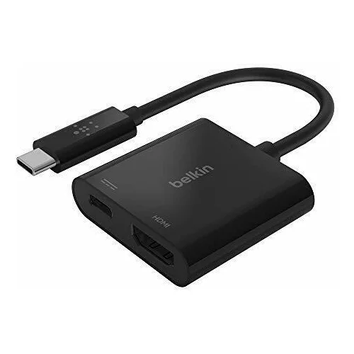Belkin USB-C to HDMI Adapter, (60W PD) CRN AVC002btBK