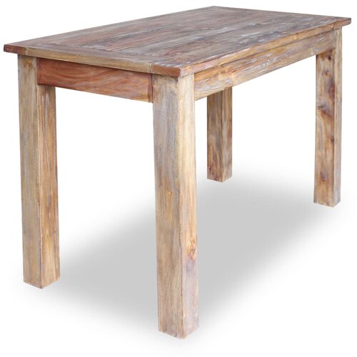 Maison Chic Jedilna miza - Kuhinjska miza - Jedilni stol trden mahagonij 120x60x77 cm, (21715258) Slike