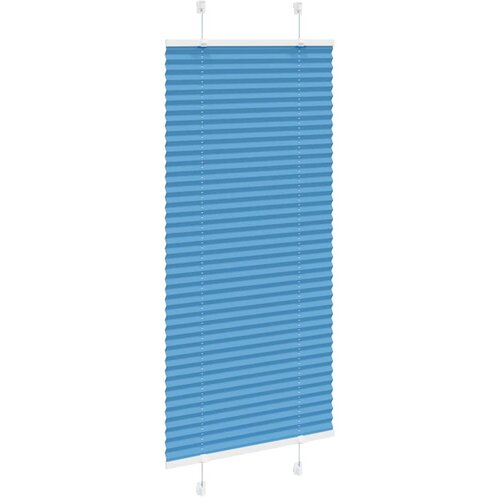  Plisirana zavjesa Plava 65x100 cm &amp;Scaron;irina tkanine 64,4 cm Poliester Slike