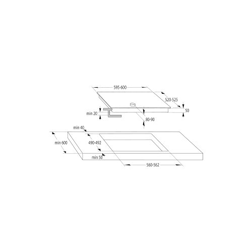 Gorenje EC642CLB 730795 vgradna plo&amp;scaron;ča Slike