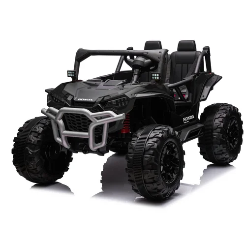  Licencirani buggy na akumulator HONDA 4x4 Off-Road - dvosjed - crni