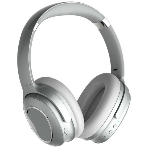 INF Over-Ear ANC Bluetooth Slu&amp;scaron;alke z Dual-Feed ANC in Dolgo Igranje Silver, (5000323709) Slike