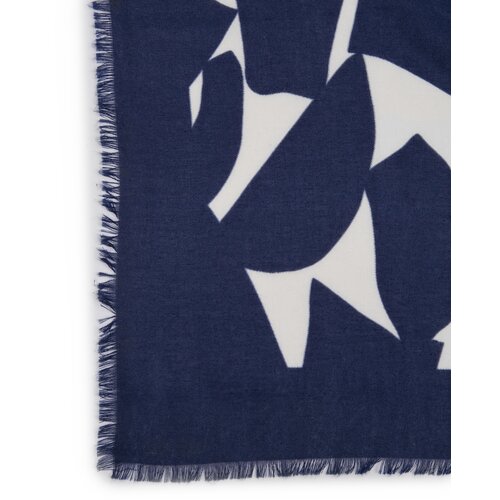 Orsay Dark blue patterned women&amp;#039;s scarf - Women Slike