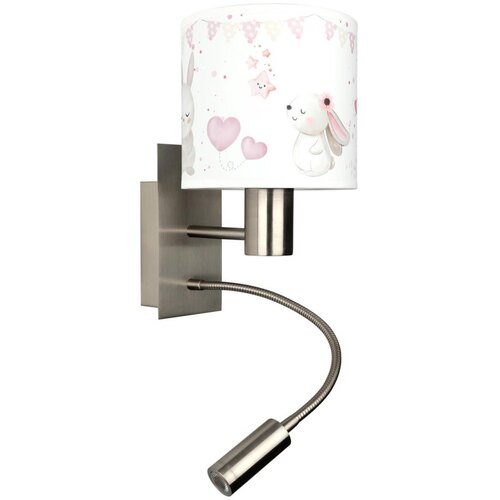Brilagi LED fleksibilna lampa BOBO 1xE27/25W/230V + LED/3W m. hrom/krem/zečići Cene