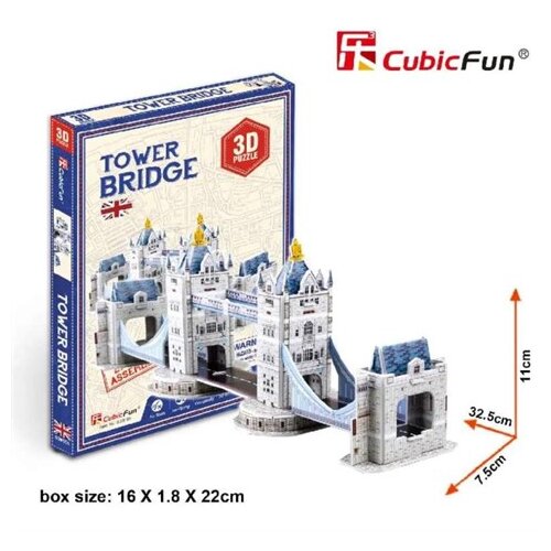  3D puzzle tower bridge Slike