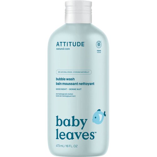 Attitude baby leaves Bubble Wash - Good Night Cene