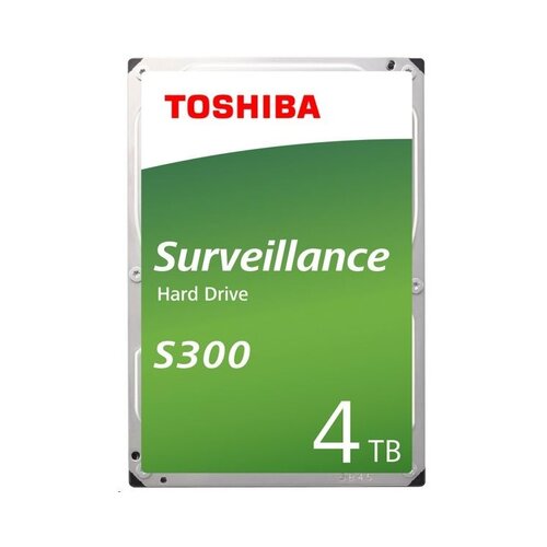 Toshiba 3.5&amp;quot; - S300 Surveillance 4TB HDD (Bulk; 128MB / 5400RPM) Slike