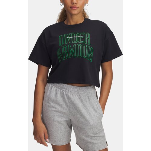 Under Armour Women's T-shirt UA W VARSITY MIX HW SS CROP - Women's Cene