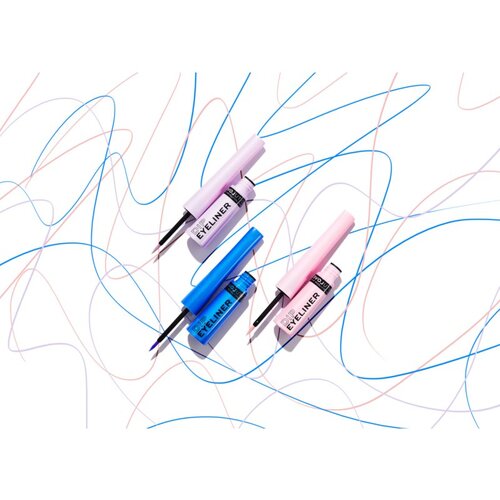 Revolution Relove Dip precizni tekući eyeliner nijansa Blue 5 ml Slike