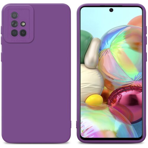  case, združljiv s samsungom v tekočini matte purple - zaščitni pokrov iz fleksibilnega silikona tpu, (20603113) Cene