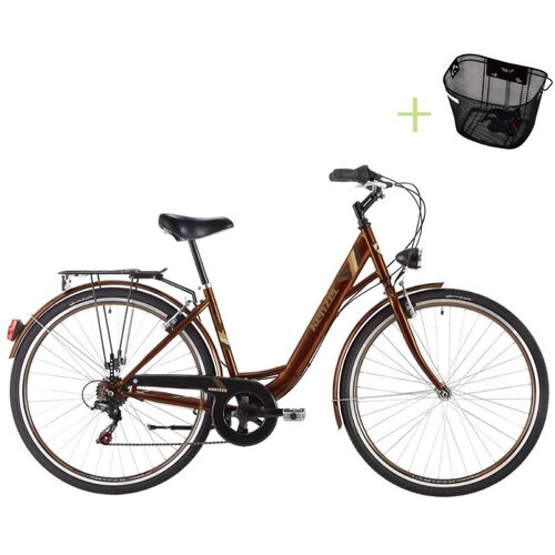  BICIKL KENZEL CORSO ROYAL 28&amp;quot; gradski bicikl - Smeđa - 28&amp;quot; Slike