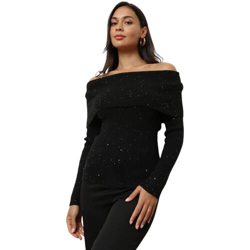 La Modeuse Puloverji 72358_P169878 Črna Cene