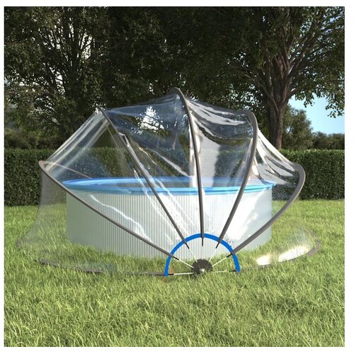  Okrugla bazenska kupola 467 x 234 cm PVC Cijene