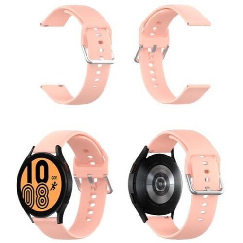 Chameleon Silikonski pašček Basic, 22 mm, roza, za pametno uro Cene