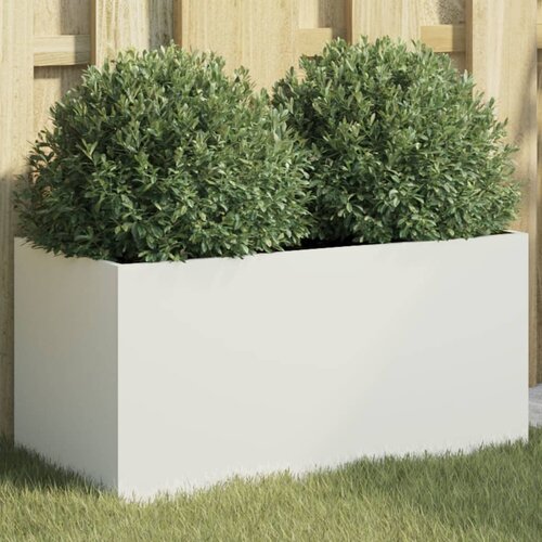 vidaXL Sadilica bijela 62 x 30 x 29 cm od hladno valjanog čelika Cijene