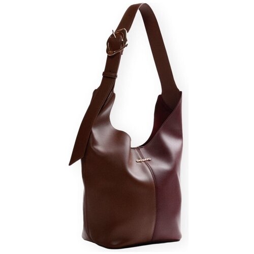 Gioseppo Denarnice Maxi Bucket Bag 80654 - Brown Kostanjeva Slike