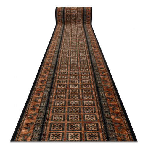 RugsX Volnena tekač KASHQAI 4301/500 orientalski, okvir zelena / bež 67 67x170 cm, (5000179931) Cene