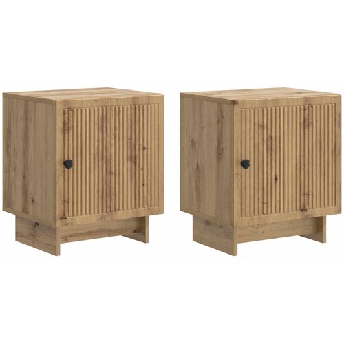  Noćni ormar 2 pcs Hrast artisan 43 x 34,5 x 50 cm Cijene