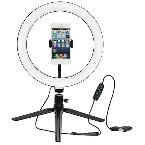 VOLTOMAT Držalo za pametni telefon Voltomat Selfie Ring Light (bela barva, IP20)