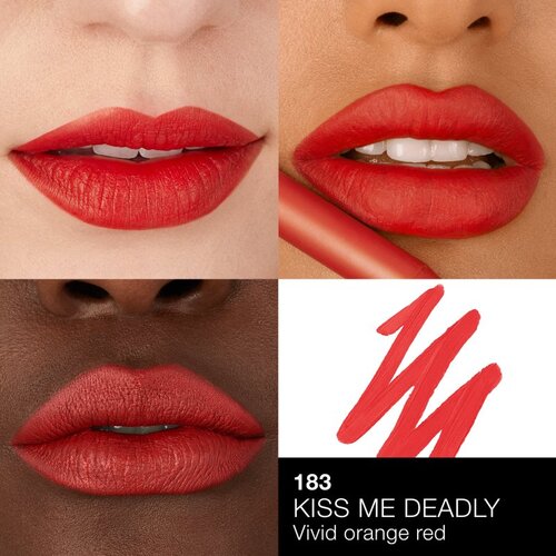 Nars POWERMATTE HIGH-INTENSITY LIP PENCIL dolgoobstojni svinčnik za ustnice z mat učinkom odtenek KISS ME DEADLY 2,4 g Slike