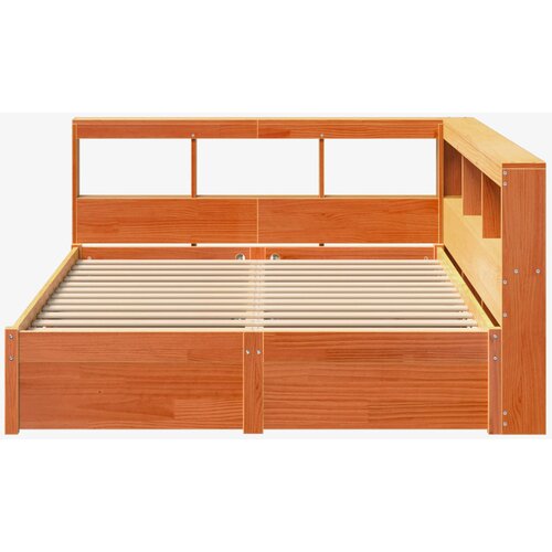  s policama s uzglavljem 2 pcs Vosak smeđa 200 x 150 cm Slike