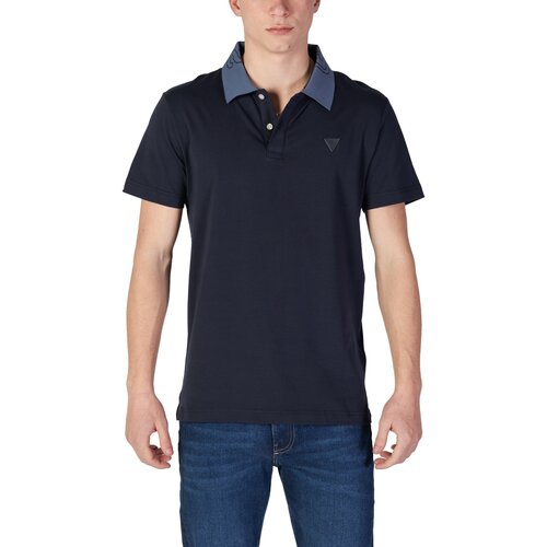Guess Polo majice kratki rokavi NOLAN SS M5GP66 J1314 Modra Cene