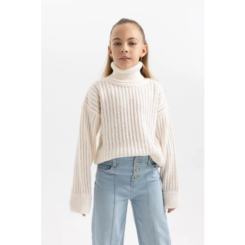 Defacto Girls Turtleneck Sweater