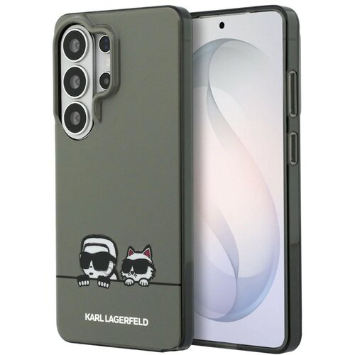  Maska za Samsung S26 Ultra/ S948B Karl Lagerfeld IML Peekaboo Karl&amp;amp;Choupette MagSafe crna Slike