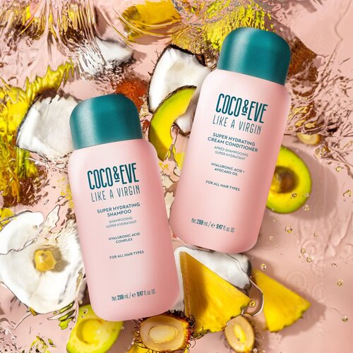 Coco &amp;amp; Eve Like A Virgin Super Hydrating Shampoo vlažilni &amp;scaron;ampon za sijaj in mehkobo las 288 ml Slike