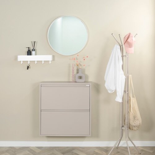 Spinder Design sivi/bež metalni ormarić za cipele billy &amp;ndash; Slike