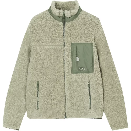 Pull&Bear Prehodna jakna žad / pastelno zelena